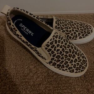 Cheetah Print Sperry